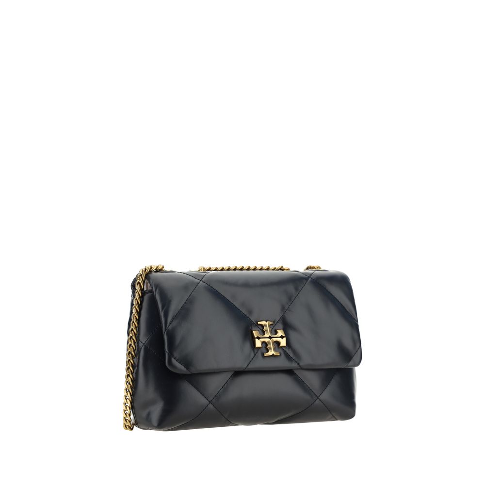 Tory Burch Black Lamb Ovis Aries Shoulder Bag