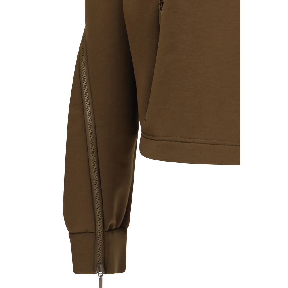 Wolford Brown Polyester Hoodie