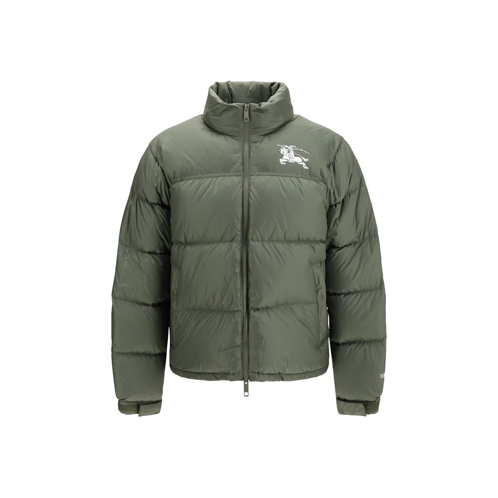 Burberry Bicolor Polyamide Full-Length Jacket