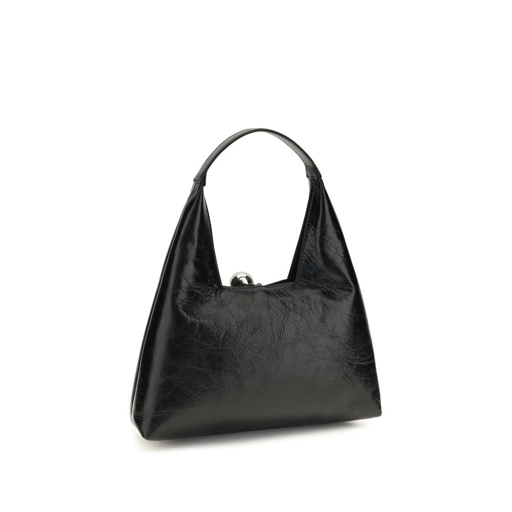 Marni Black Calf Leather Bos Taurus Shoulder Bag