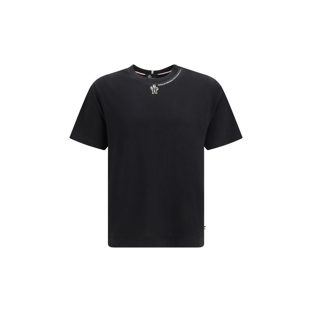 Moncler Grenoble Black Cotton T-Shirt