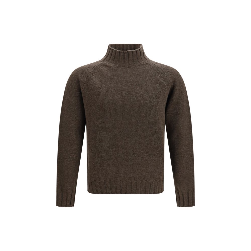 Aragona Cashmere Brown Cashmere Sweater