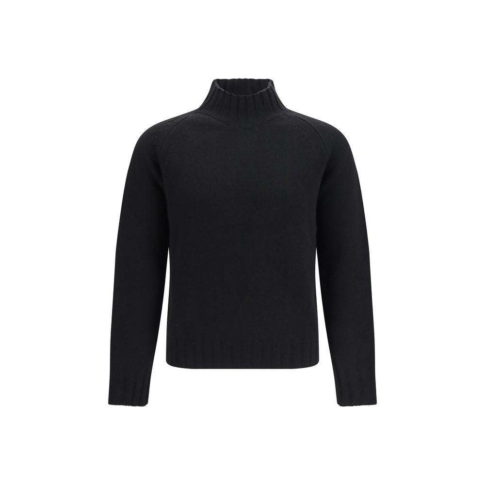 Aragona Cashmere Black Cashmere Sweater