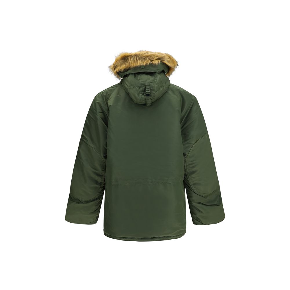 ALPHA INDUSTRIES Bicolor Nylon Full-Length Jacket