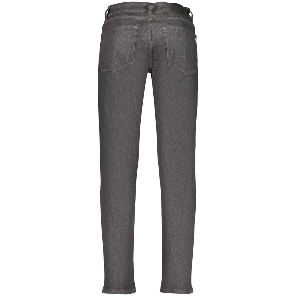 Hugo Boss Black Cotton Men's Jeans