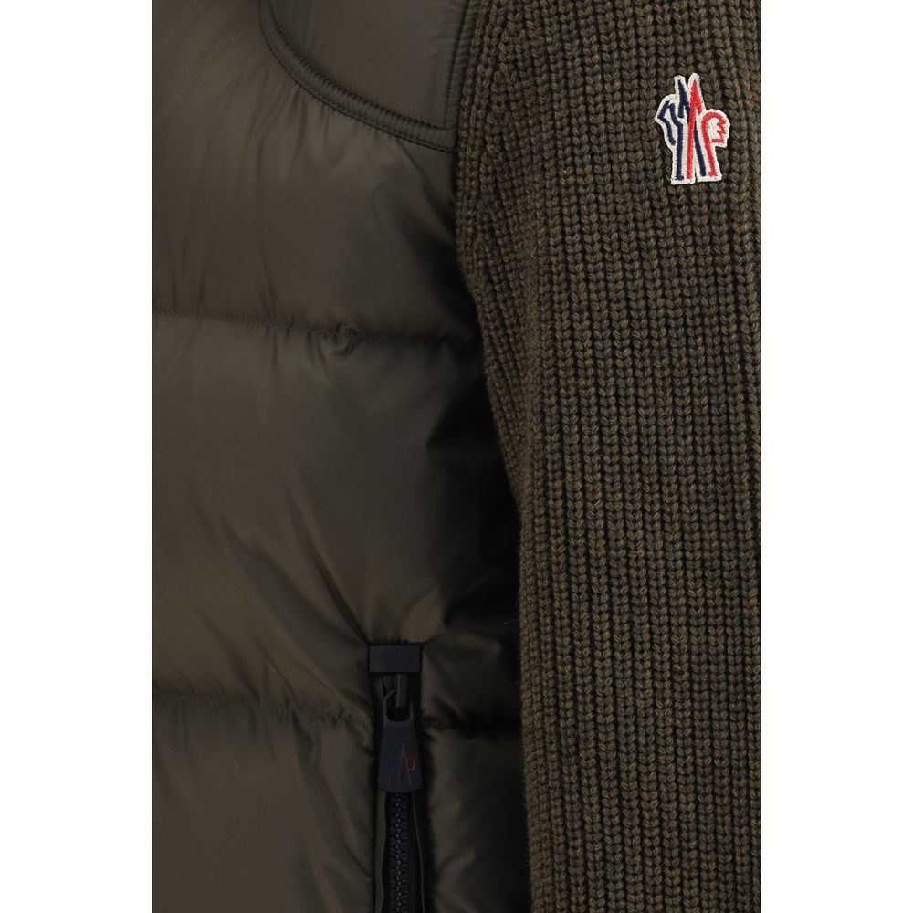 Moncler Grenoble Brown Wool Oves Aries Sweatshirt