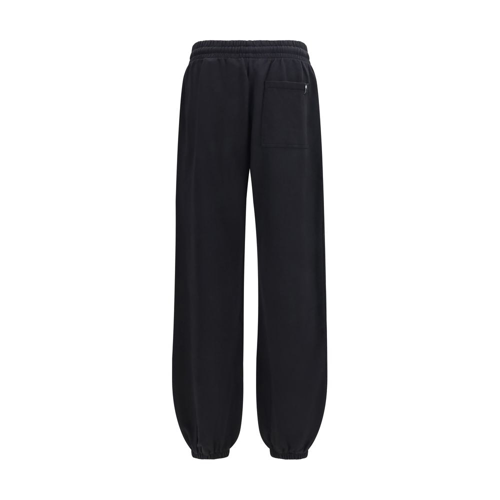 Palm Angels Black Cotton Joggers (Workout Pants)