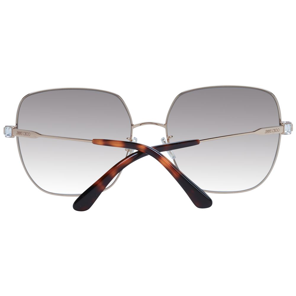 Jimmy Choo Gold Metal Sunglasses