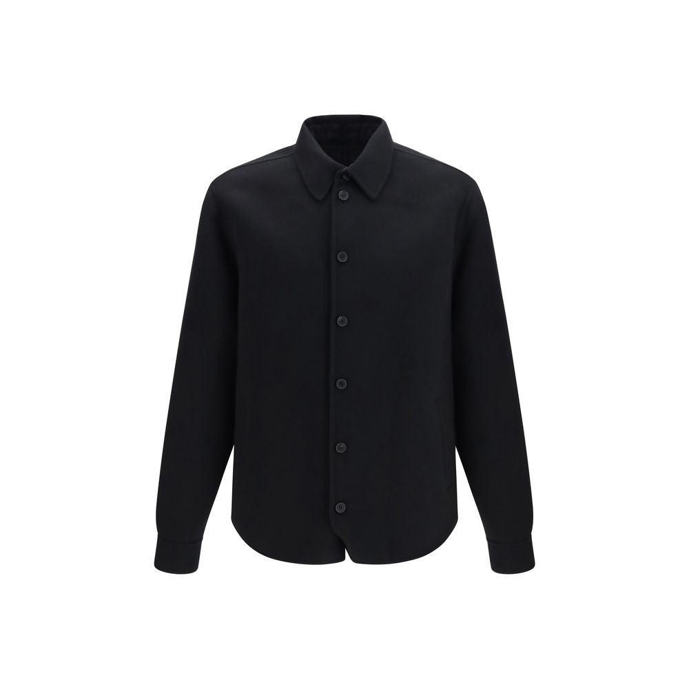 Fendi Black Wool Oves Aries Jacket