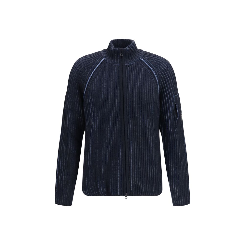 C.P. Company Blue Polyamide Cardigan