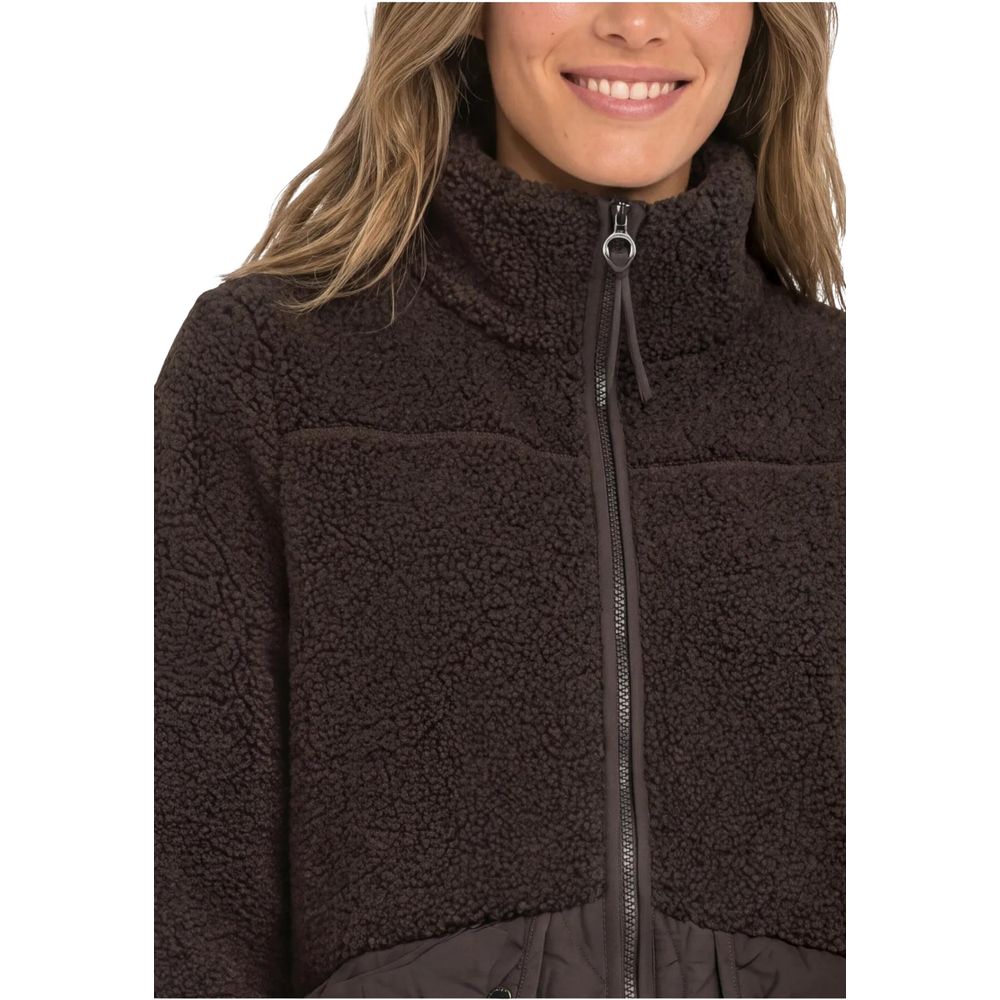 Street One Brown Polyester Coat