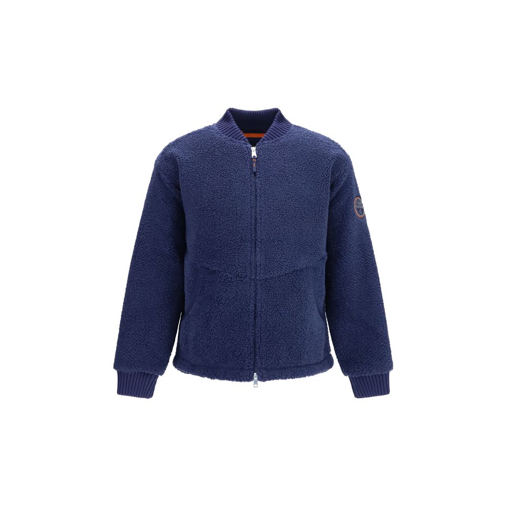 Napapijri Blue Recycled Polyester Sweatshirt