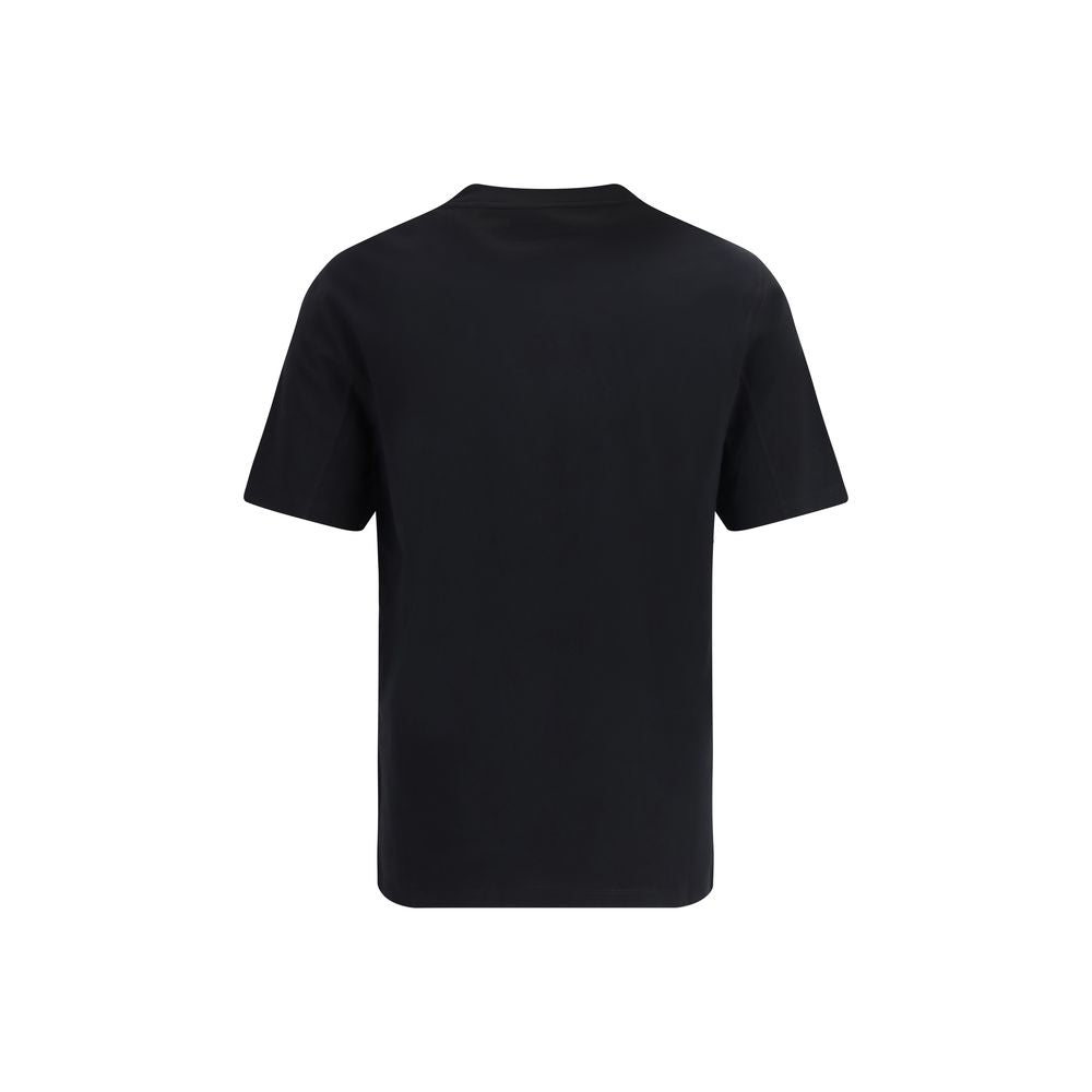 Brunello Cucinelli Black Cotton T-Shirt