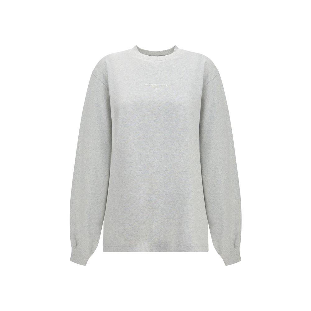 Alexander Wang Gray Cotton Sportswear