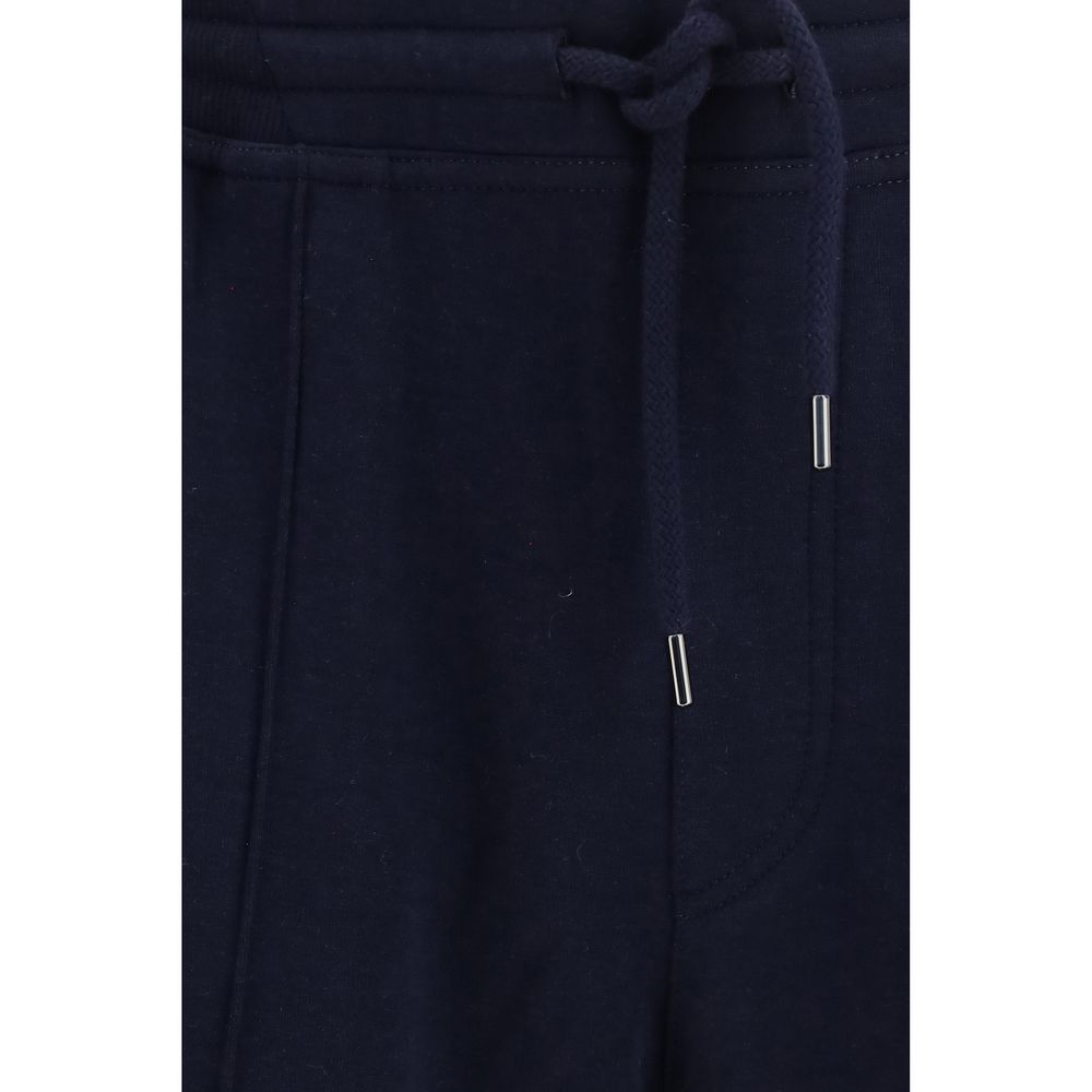 Brunello Cucinelli Blue Cotton Athletic Pants