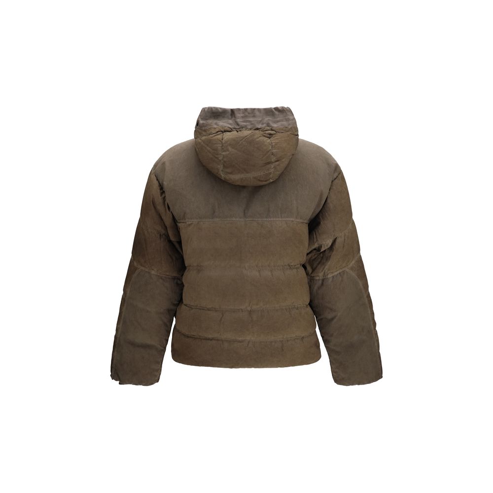 C.P. Company Brown Polyamide Full-Length Jacket