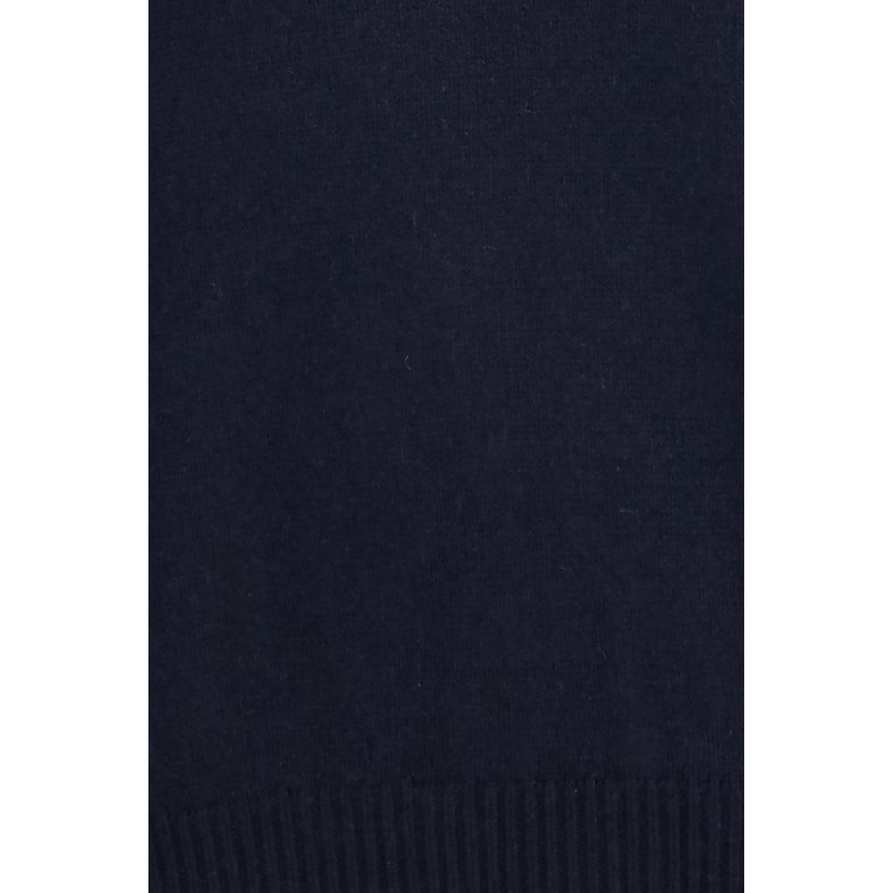 Khaite Blue Cashmere Sweatshirt