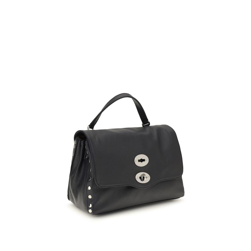 Zanellato Blue Calf Leather Bos Taurus Handbag
