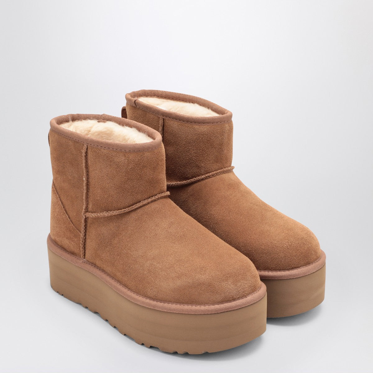Ugg UGG Classic Mini Platform boots in chestnut