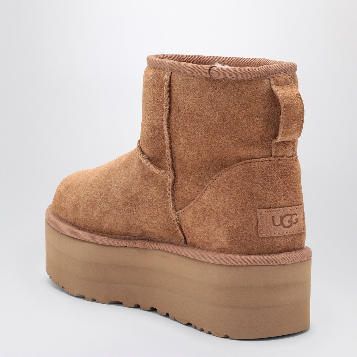 Ugg UGG Classic Mini Platform boots in chestnut