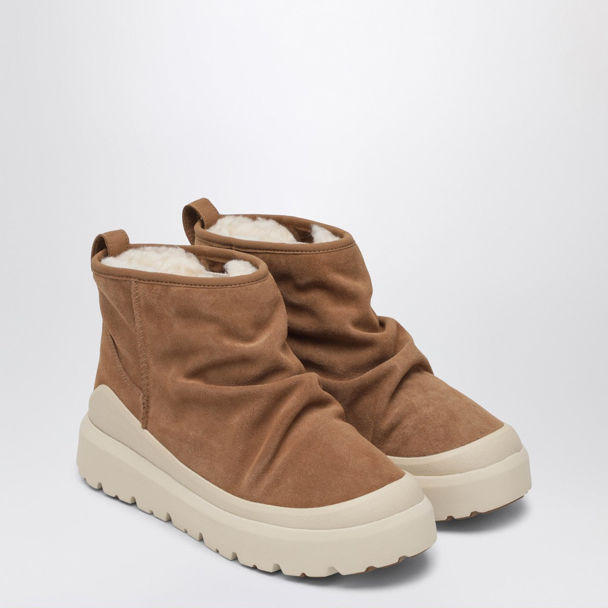 Ugg UGG Heritage Utility Mini boots color chestnut