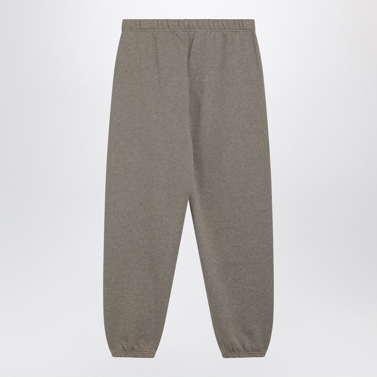 Fear of God Essentials Fear of God Essentials Grey mélange jogging pants with logo print