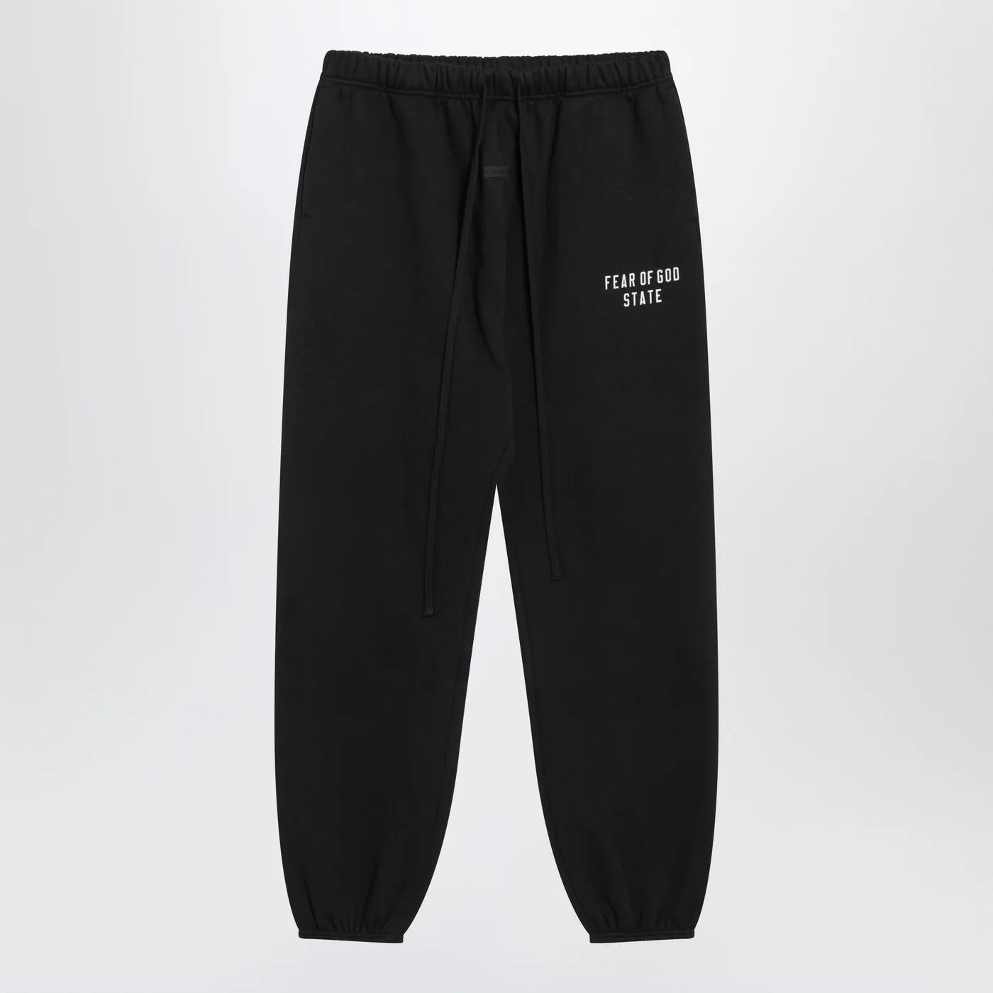 Fear of God Essentials Black jogging trousers with logo