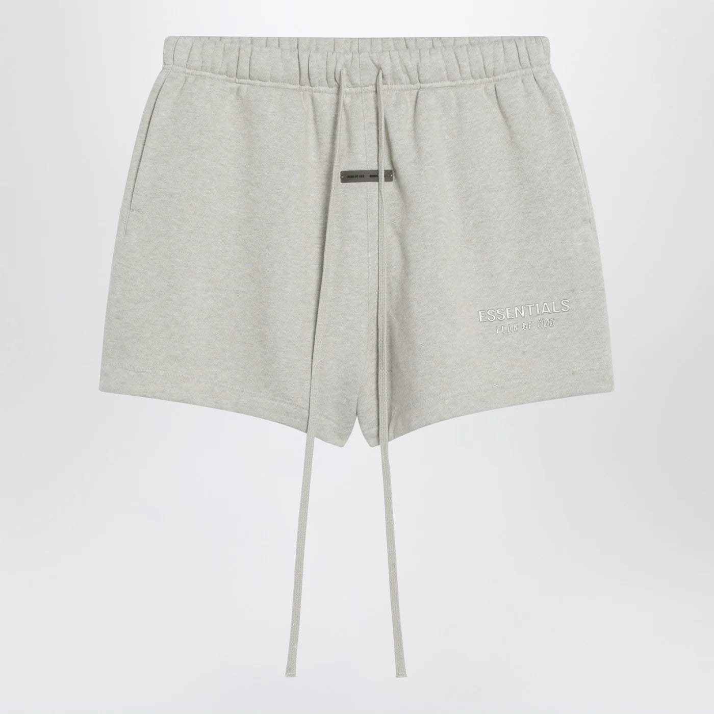 Fear of God Essentials Greige cotton-blend shorts