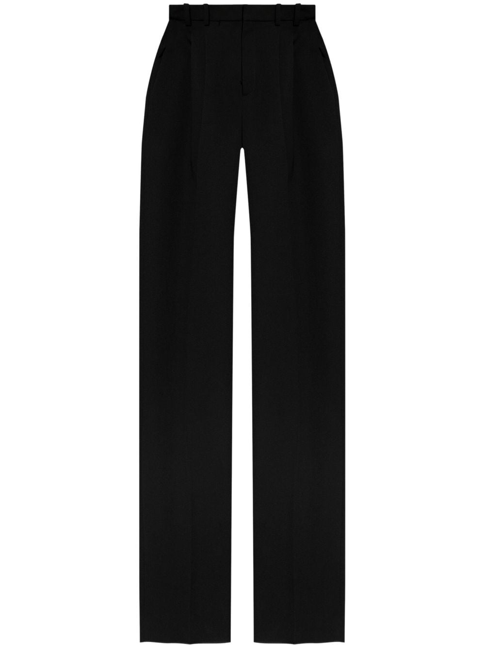 Saint Laurent Saint Laurent grain de poudre wool trousers