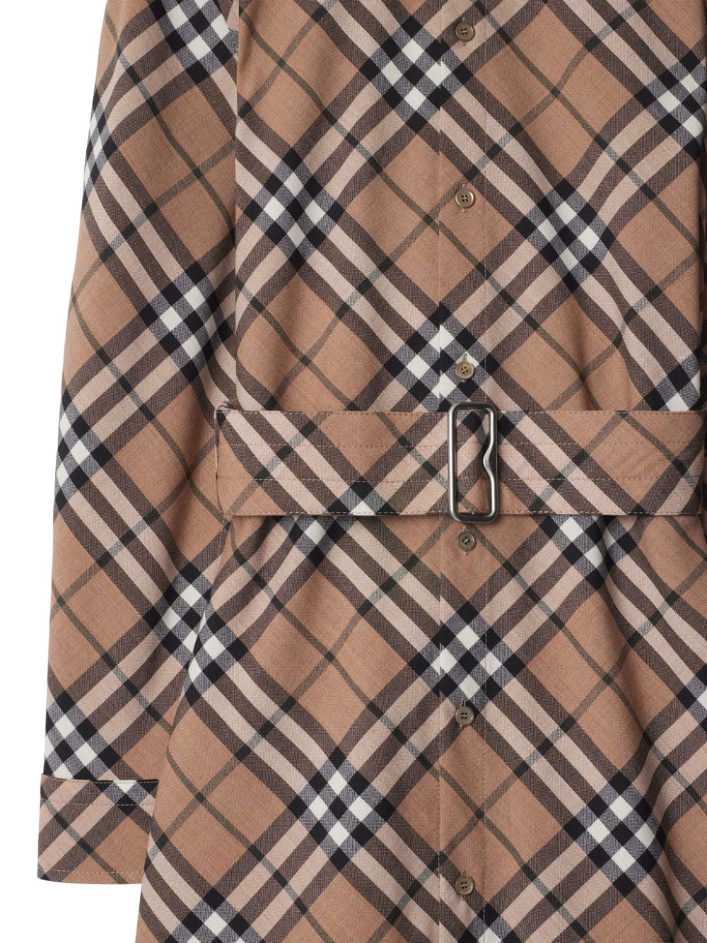 Burberry Burberry Checked shirt dress