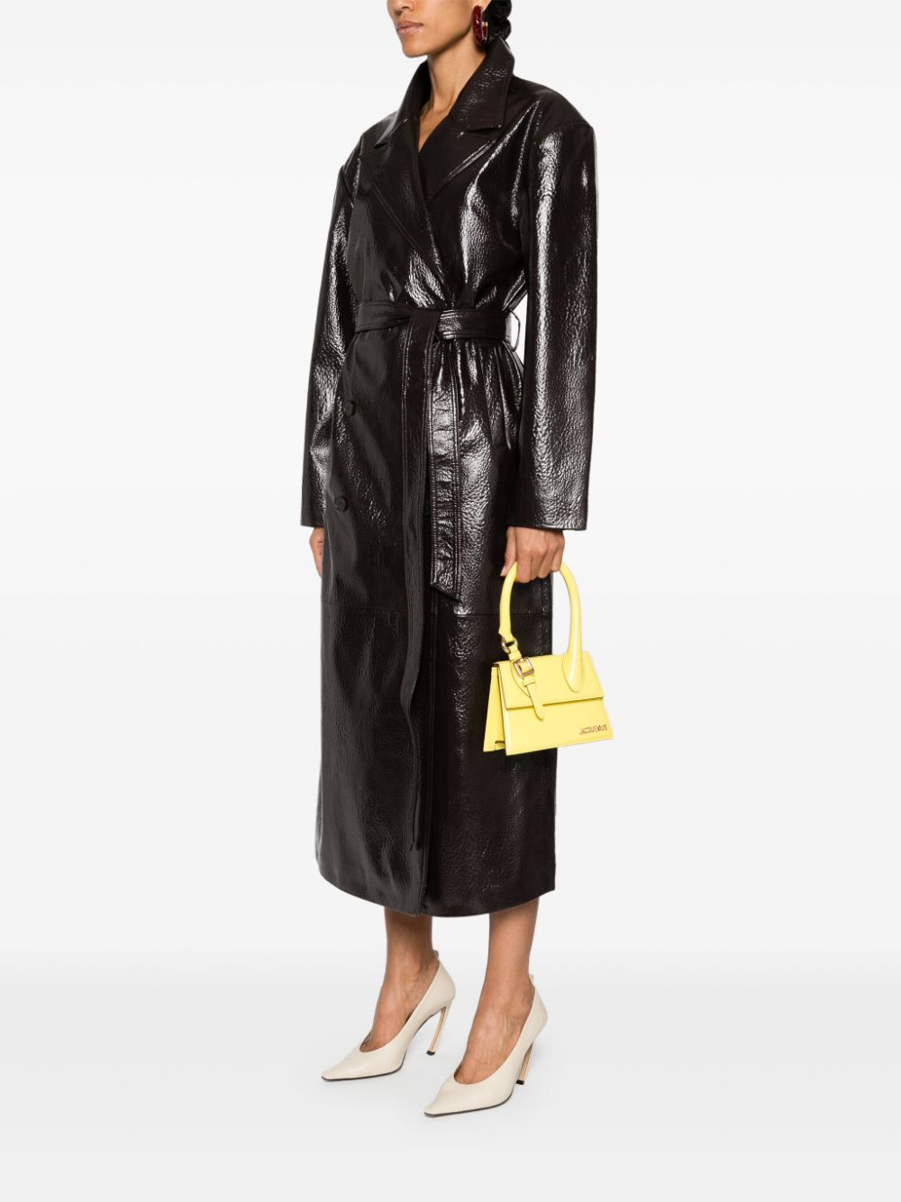 JACQUEMUS Jacquemus Mini Le Chiquito Medium Buckle Handbag