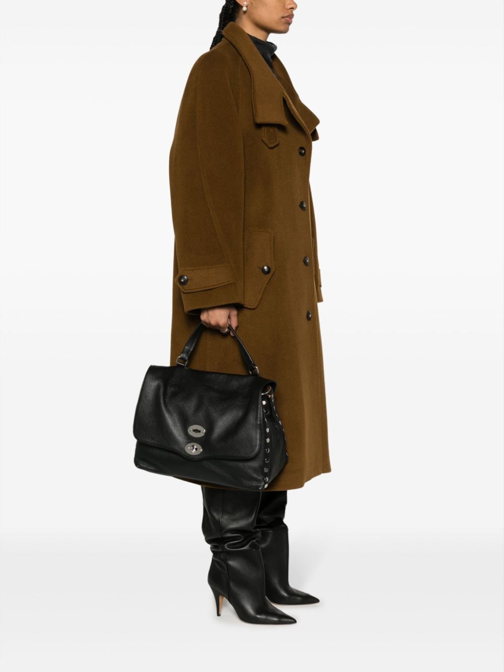 Zanellato Zanellato Postina Daily medium leather handbag