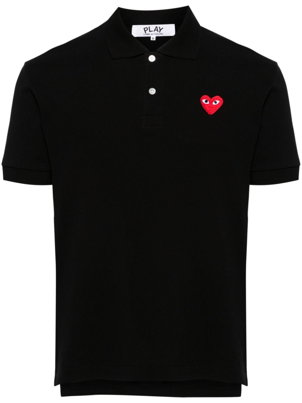 Comme Des Garcons Comme Des Garcons Heart-patch polo shirt