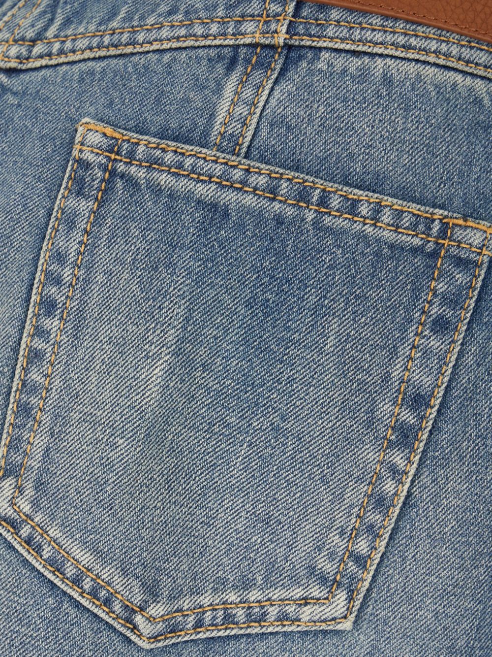 Alexander McQueen Alexander McQueen Denim midi skirt