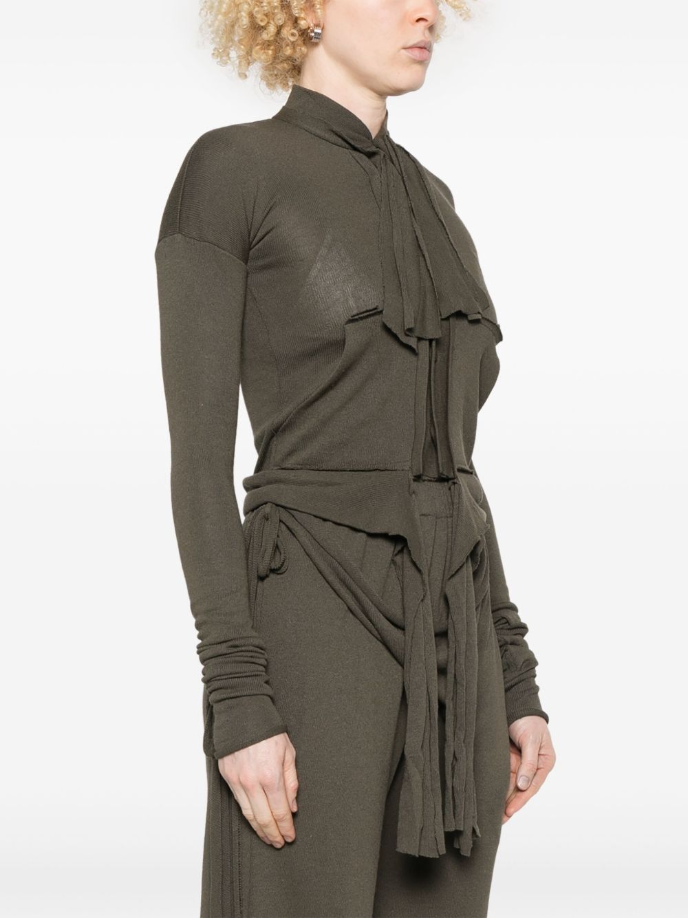 Ottolinger Ottolinger deconstructed cardigan