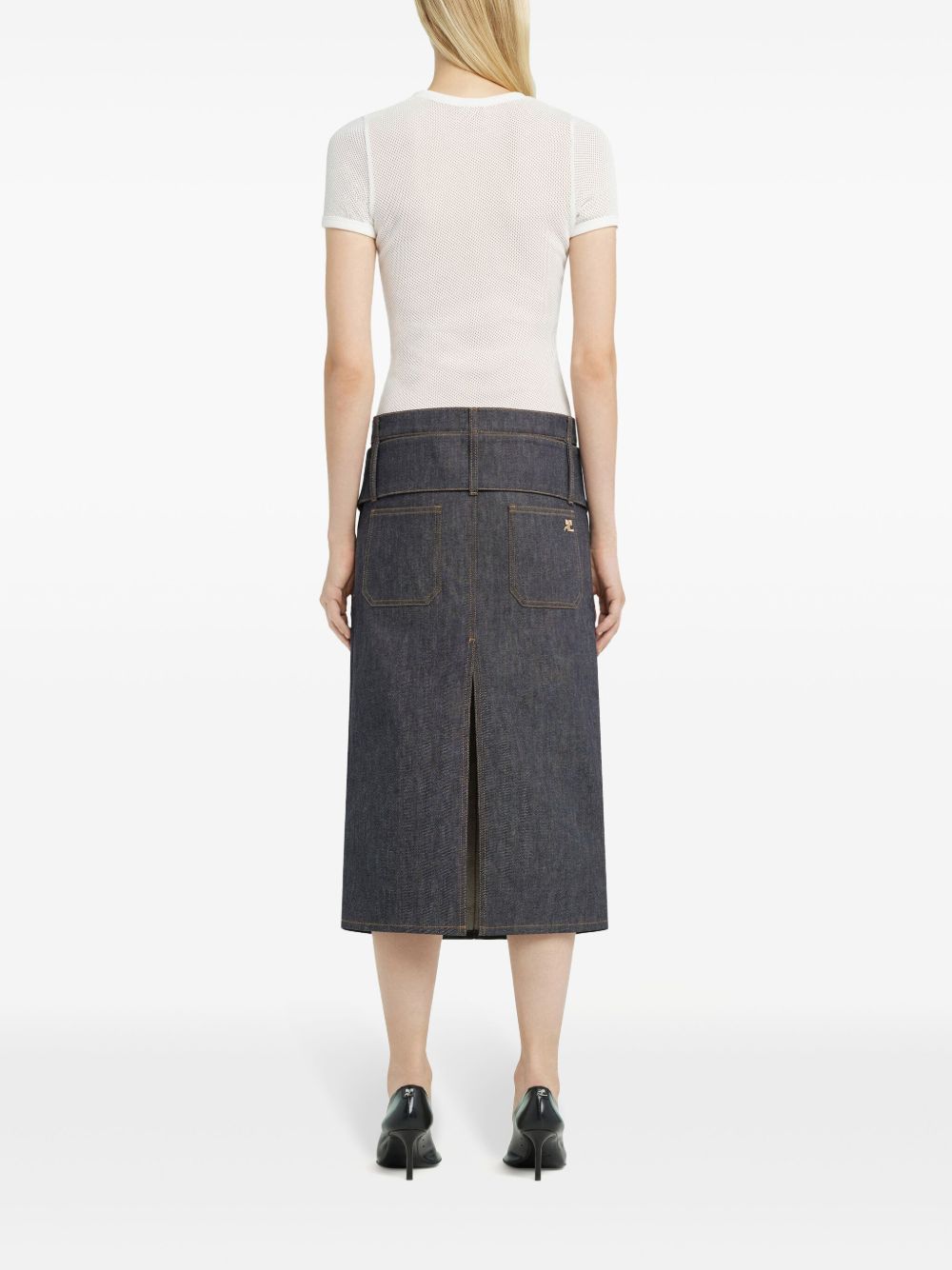 Courreges Pre Courreges Pre Courrèges Mesh T-shirt