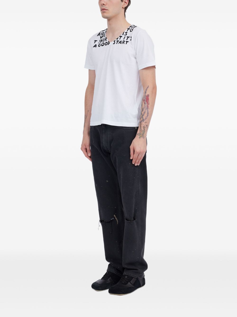 MM6 Maison Margiela MM6 Maison Margiela T-shirts and Polos White