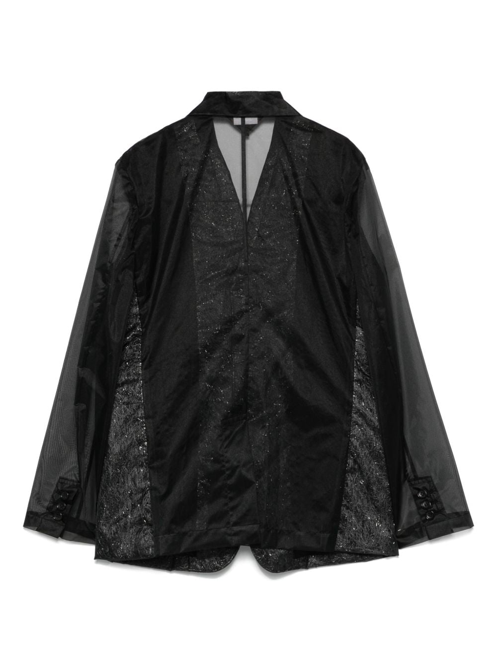 Comme Des Garcons Comme Des Garcons Chiffon blazer