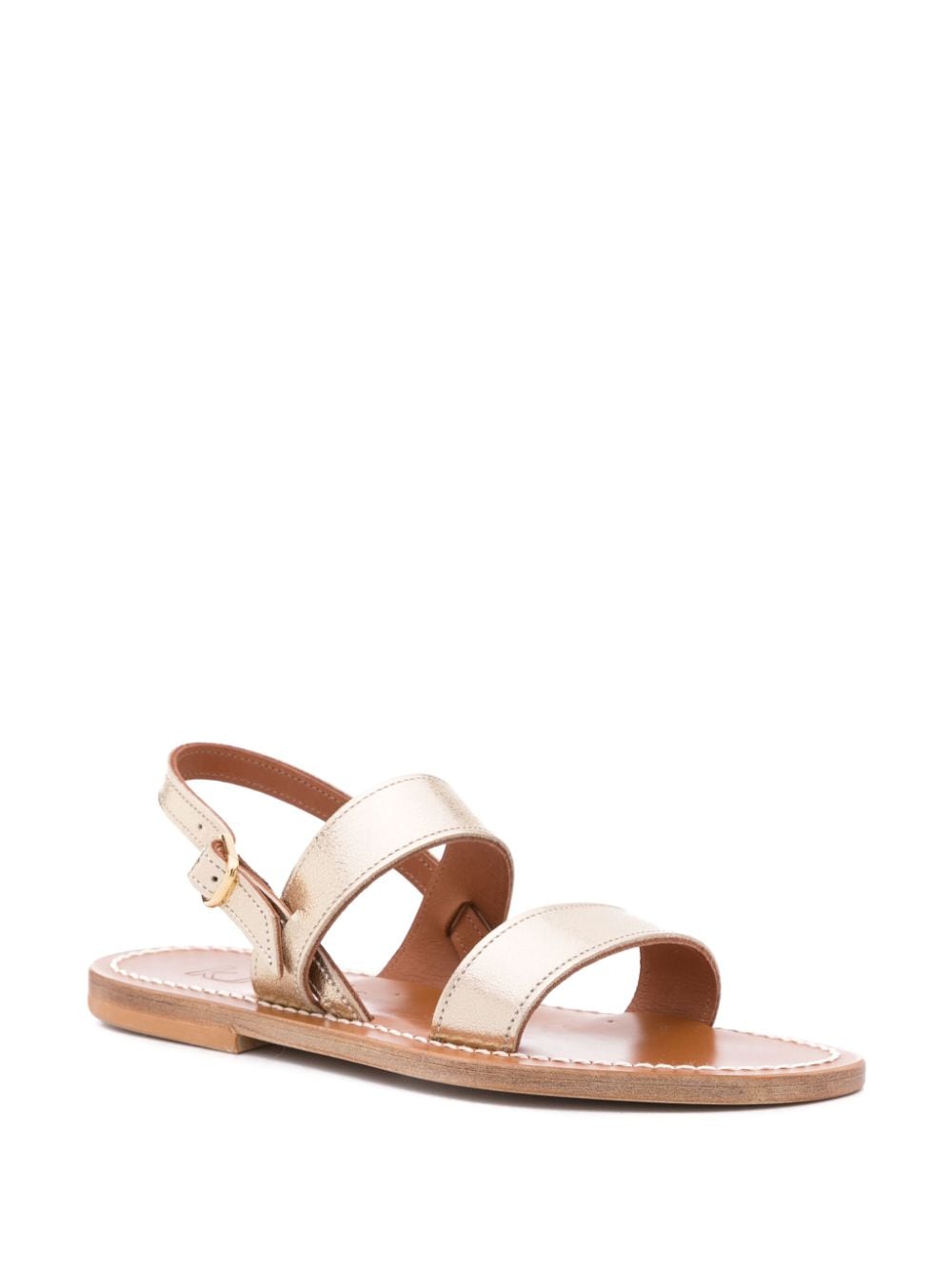 K Jacques St Tropez K. Jacques St Barigoule Leather Sandals