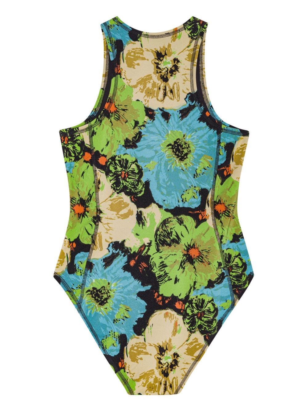 Ganni Ganni floral-print Bodysuit