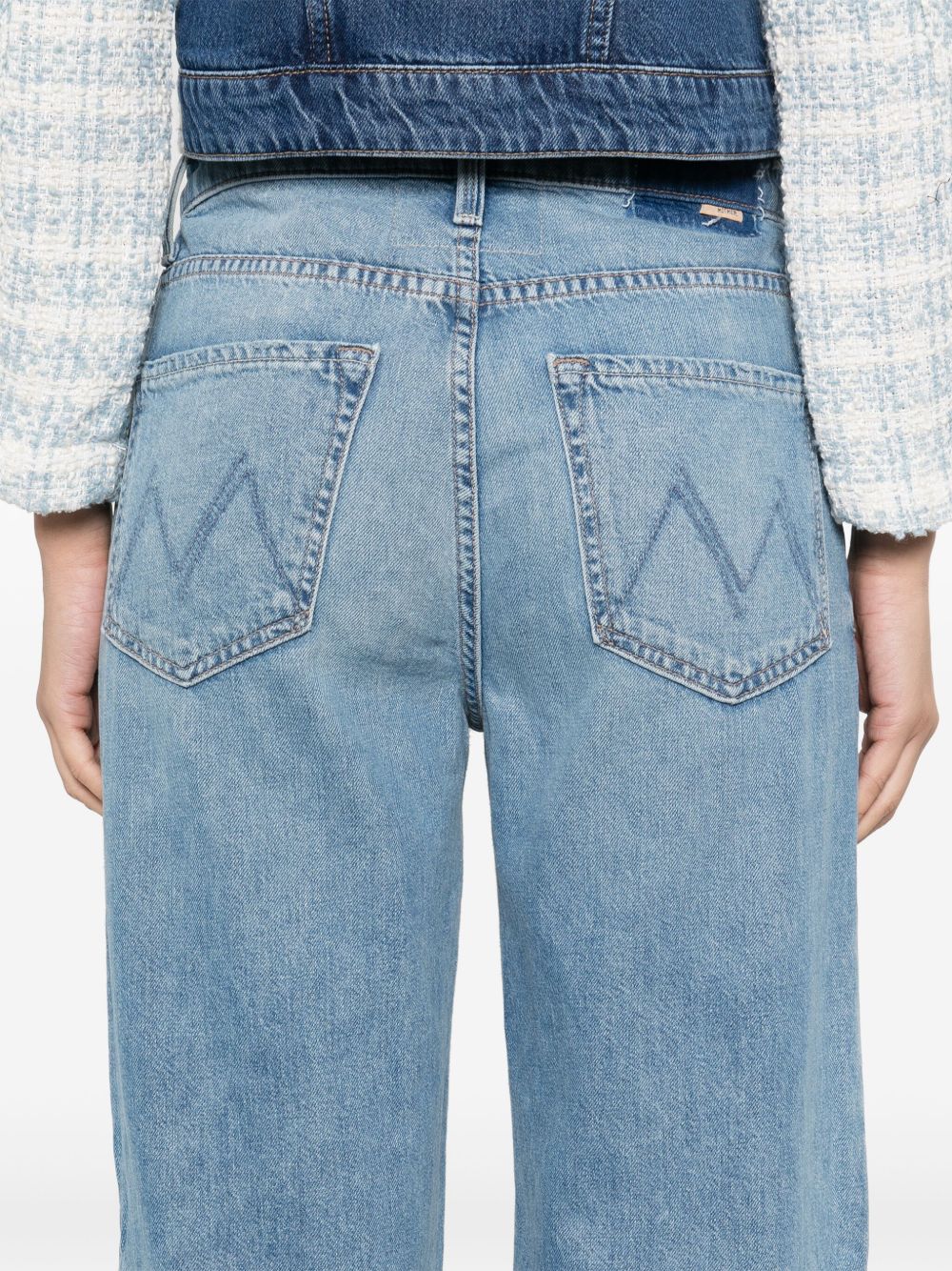 Mother Mother Jeans Clear Blue