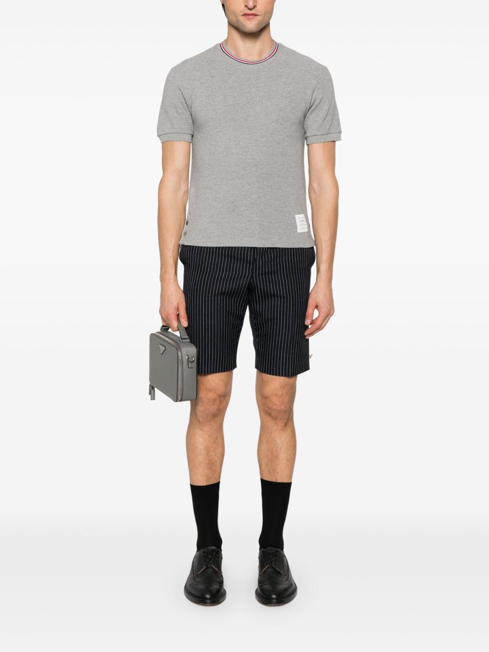 Thom Browne Thom Browne T-shirts and Polos Light Grey