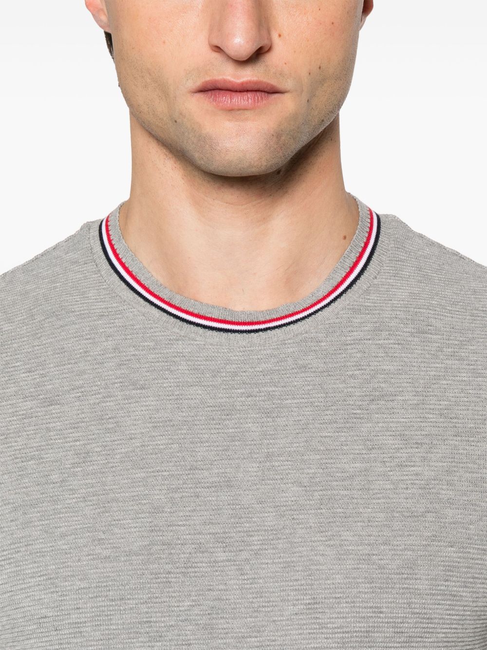 Thom Browne Thom Browne T-shirts and Polos Light Grey