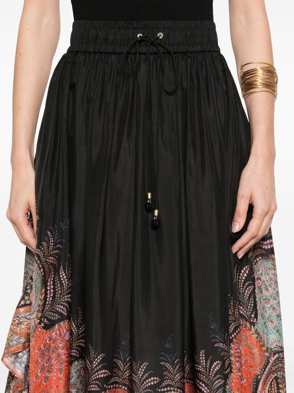 Zimmermann Zimmermann Rhiannon Ruffle Maxi Skirt