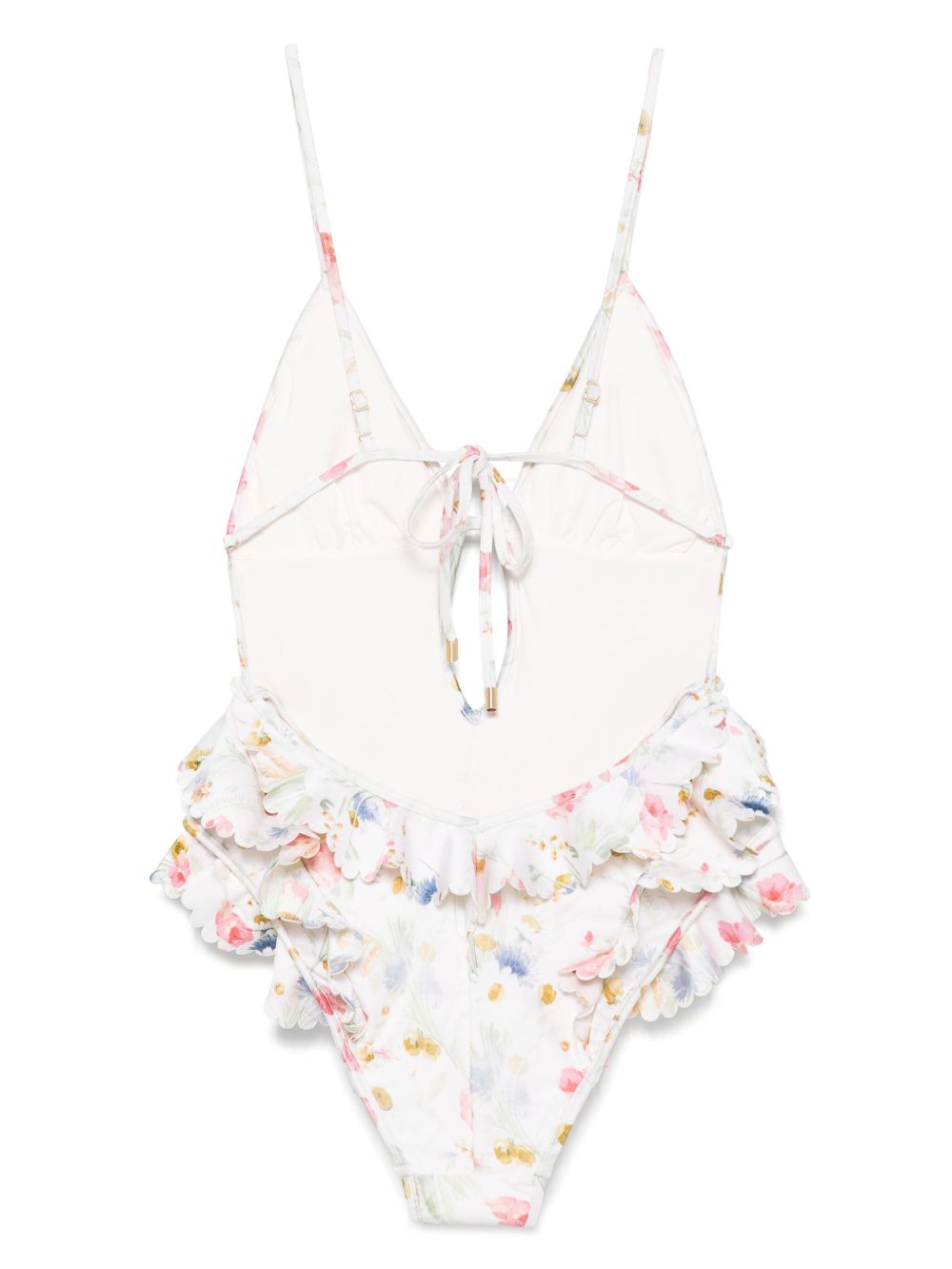 Zimmermann Zimmermann Lucky one-piece swimsuit with ruffles