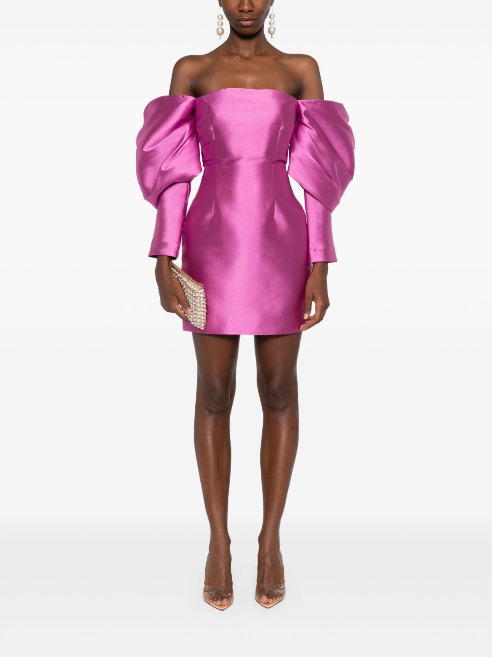 فساتين سولاس لندن باللون الفوشيا