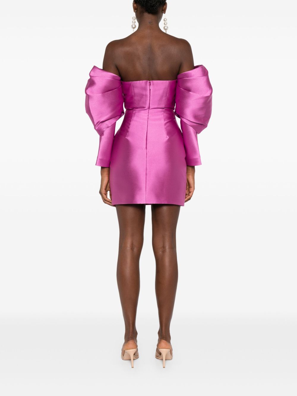 فساتين سولاس لندن باللون الفوشيا