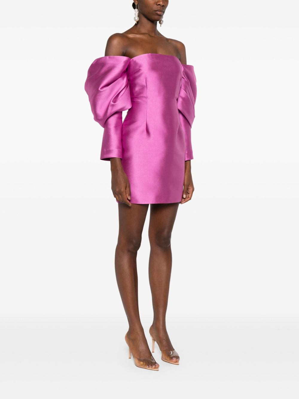 فساتين سولاس لندن باللون الفوشيا