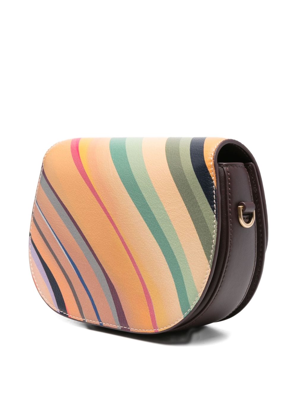 Paul Smith Paul Smith Swirl Leather Saddle Bag