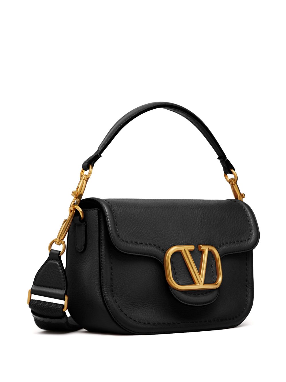 Valentino Garavani Valentino Garavani Alltime Grainy Calfskin Shoulder Bag
